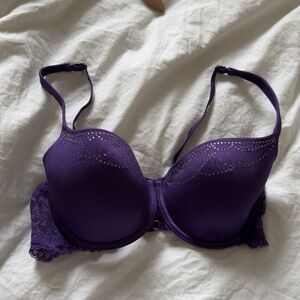 Brand new Elegant Purple studded Lace Women's Bra